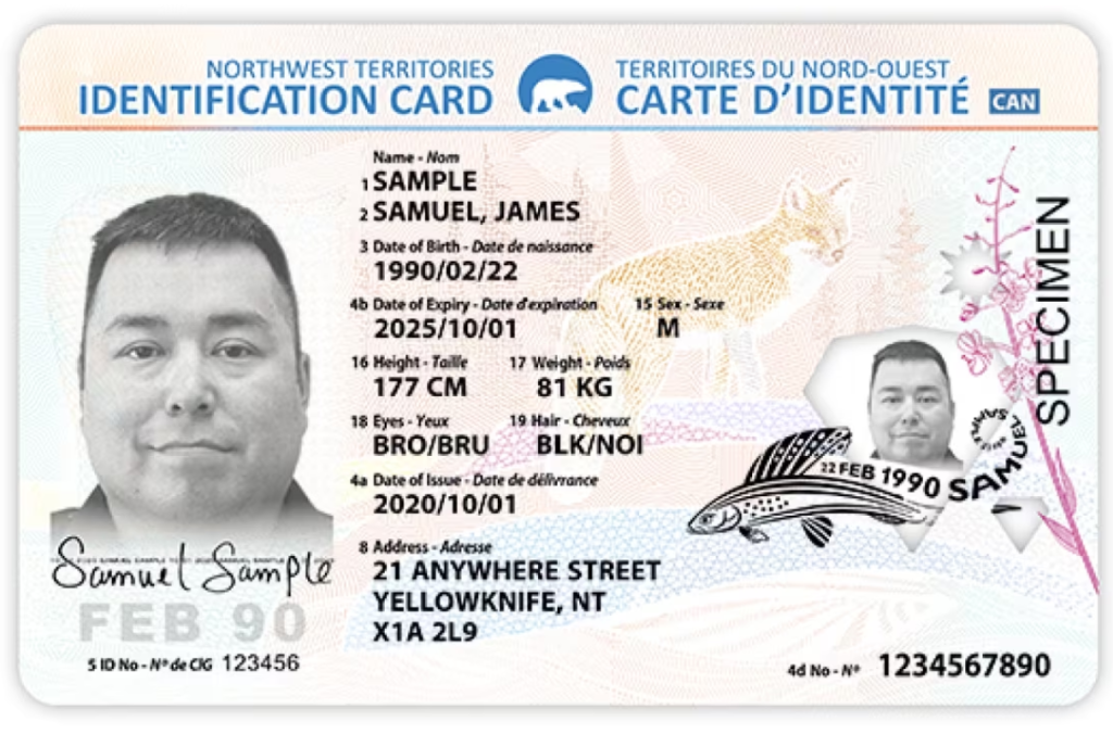 OrdReal Canadian ID Card