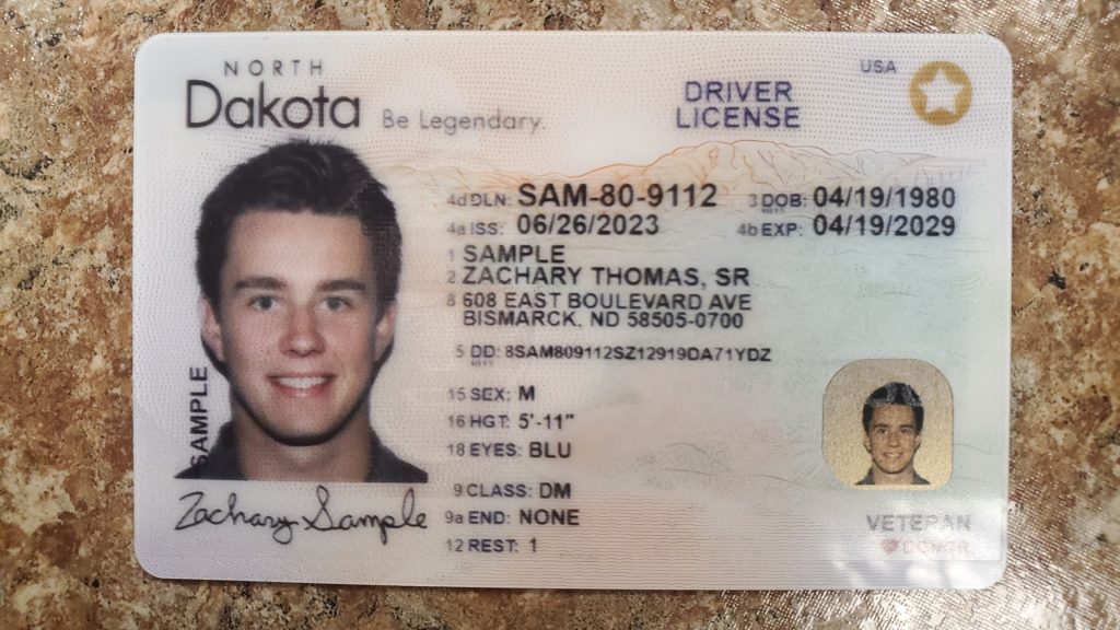 Order North Dakota Drivers License