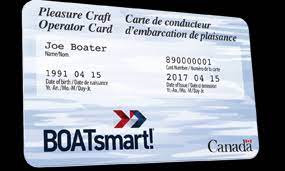 pleasure craft license