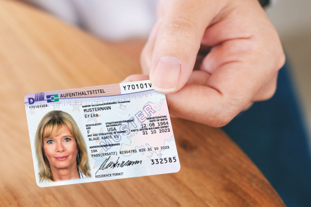 Real German Residence Permit