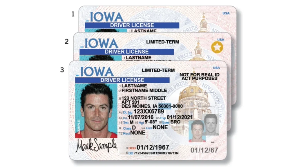 Iowa Driver’s license