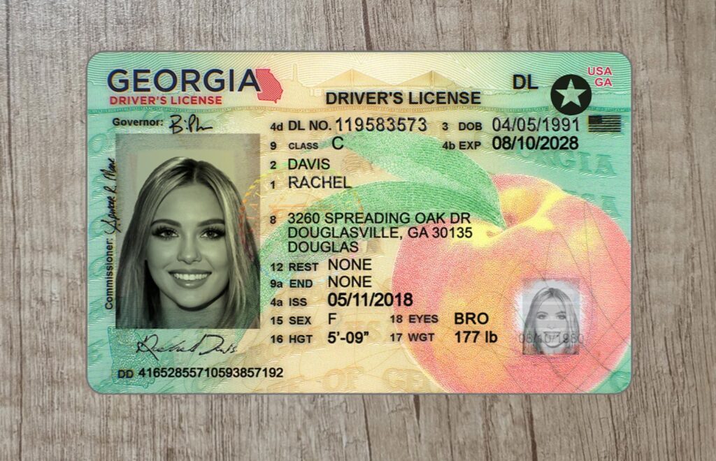 Georgia Driver License