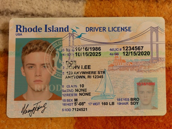 Rhode Island Driver License