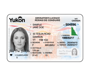 Yukon Driver Licence