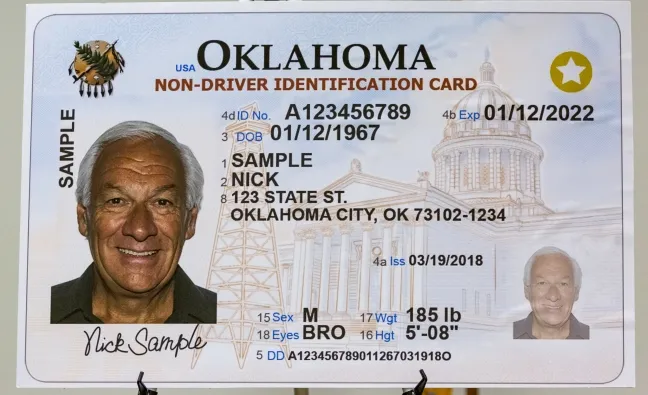 Oklahoma Driver’s license