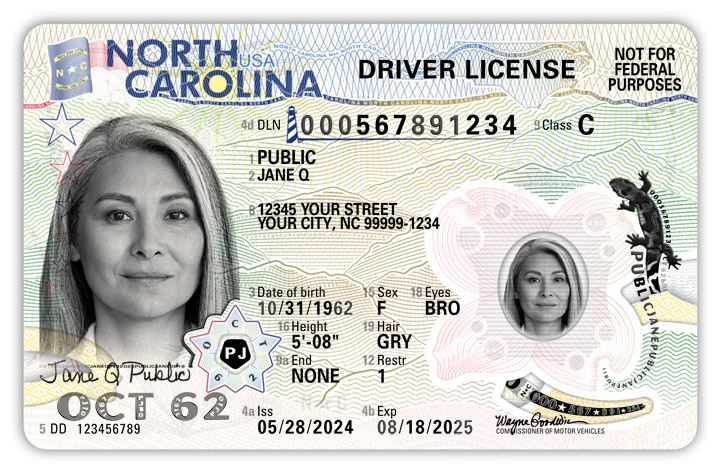 North Carolina Driver’s License