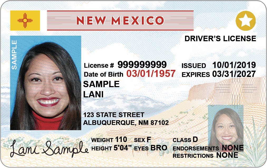 New Mexico Driver’s License