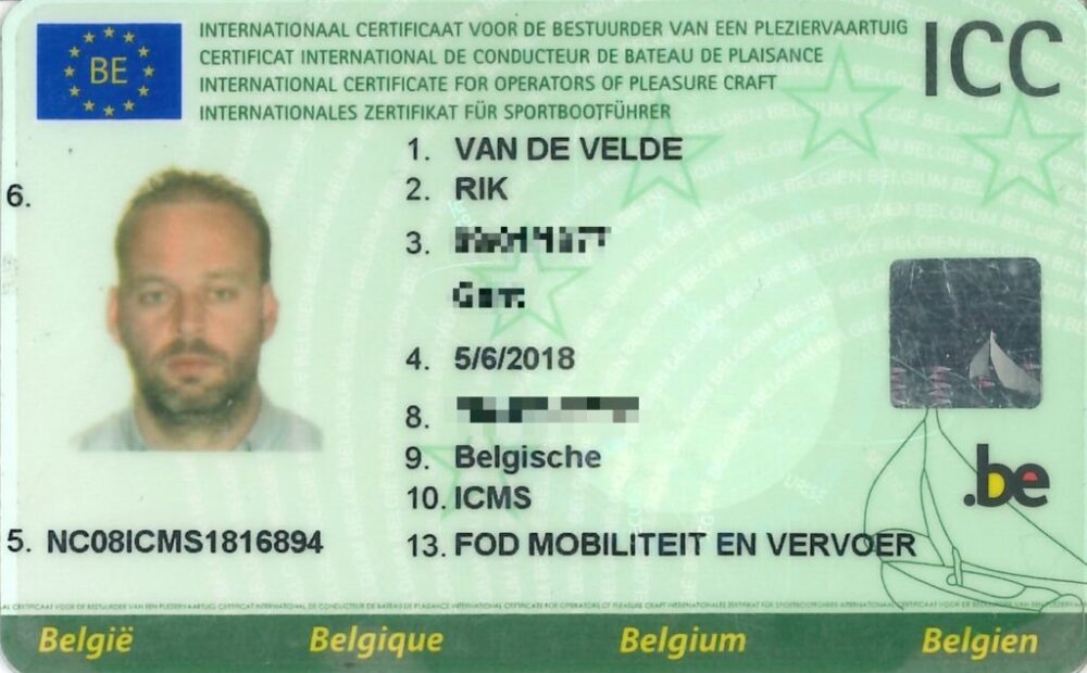 Get Belgian boat license online