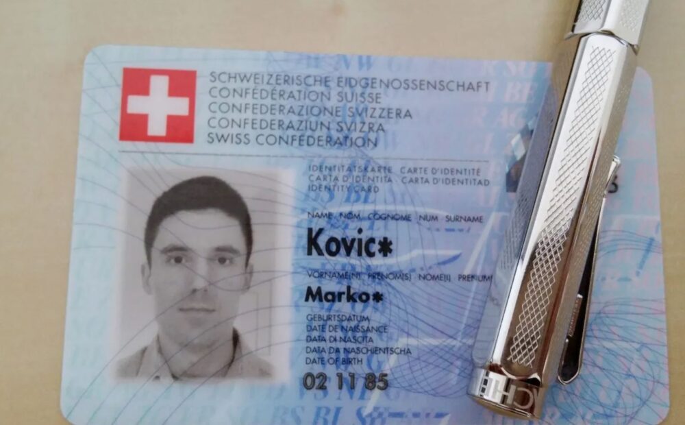 Order real Switzerland ID Card Online